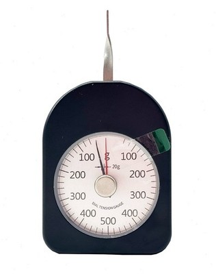 VTSYIQI Dial Tension Gauge Tester Gram Force Meter Double Pointer 500g