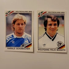 [Panini Sonrics World Cup Story] Schumacher - Magath - Germany '90 - Vintage