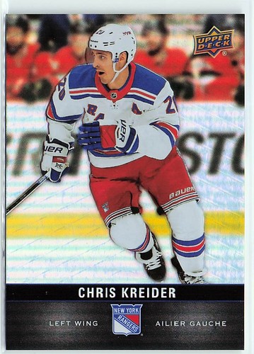 2019 Upper Deck Tim Hortons Chris Kreider #52 card