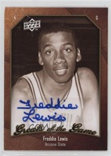2009-10 Upper Deck Greats of the Game Auto Freddie Lewis #2 Auto hg6
