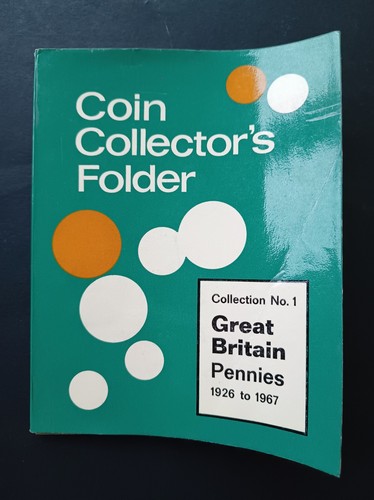 Sandle Coin Collector's Folder - Great Britain Pennies 1926-1967  - EMPTY