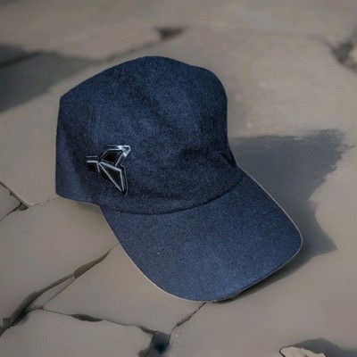 Emporio Armani Hat Geometric Eagle Logo Sz 59cm