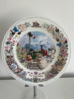 Wedgwood Foxwood Geschichten von Brian Paterson ''The Train Home'' Teller