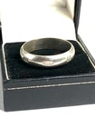 New ListingXLarge Vintage Sterling Silver Mens Ingot Ring Size Z+2 E836