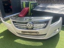 VOLKSWAGEN VW TIGUAN MK1 2008-2011 BLACK COMPLETE FRONT BUMPER