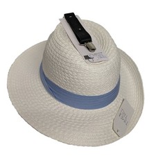 Panama Hat 3-inch Brim Wide Pleated Hatband Sweatband with Clip  NEW 