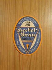☆☆Bieretikett Heckel Bräu Felsenkeller Burkersdorf Kirchberg☆☆ T Kart.
