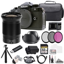 Nikon ZF NIKKOR Z 20mm f/1.8 S Lens 32GB Ext Bat 3 PC Filter- Kit