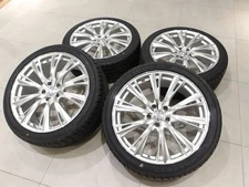 JDM Weds Leonis WX 20 5x114.3 8.5J+35 Tires 245/40R20 for 30 Series To No Tires