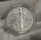 2006-W American Silver Eagle 1 oz .999 $1 Burnished Satin Finish