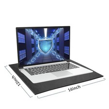 NEWBEAU EMF Protection Laptop Pad, 4-Layer Radiation Shielding Heat Blocker f...