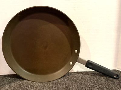 VTG Rare HTF Calphalon Kitchen Essentials 13'' Fry Crepe Pan Griddle USA Heavy