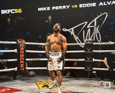 Platinum Mike Perry Signed Autographed Bareknuckle FC 8x10 Photo BAS Beckett COA