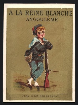 Sammelbild Angoulême, Grands Magasind de Nouveautés à la Reine Blanche, Matrose 
