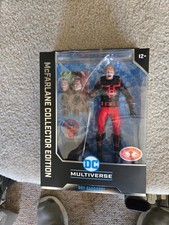 Mcfarlane DC Multiverse Red Lantern Guy Gardner Collector Edition Red Platinum