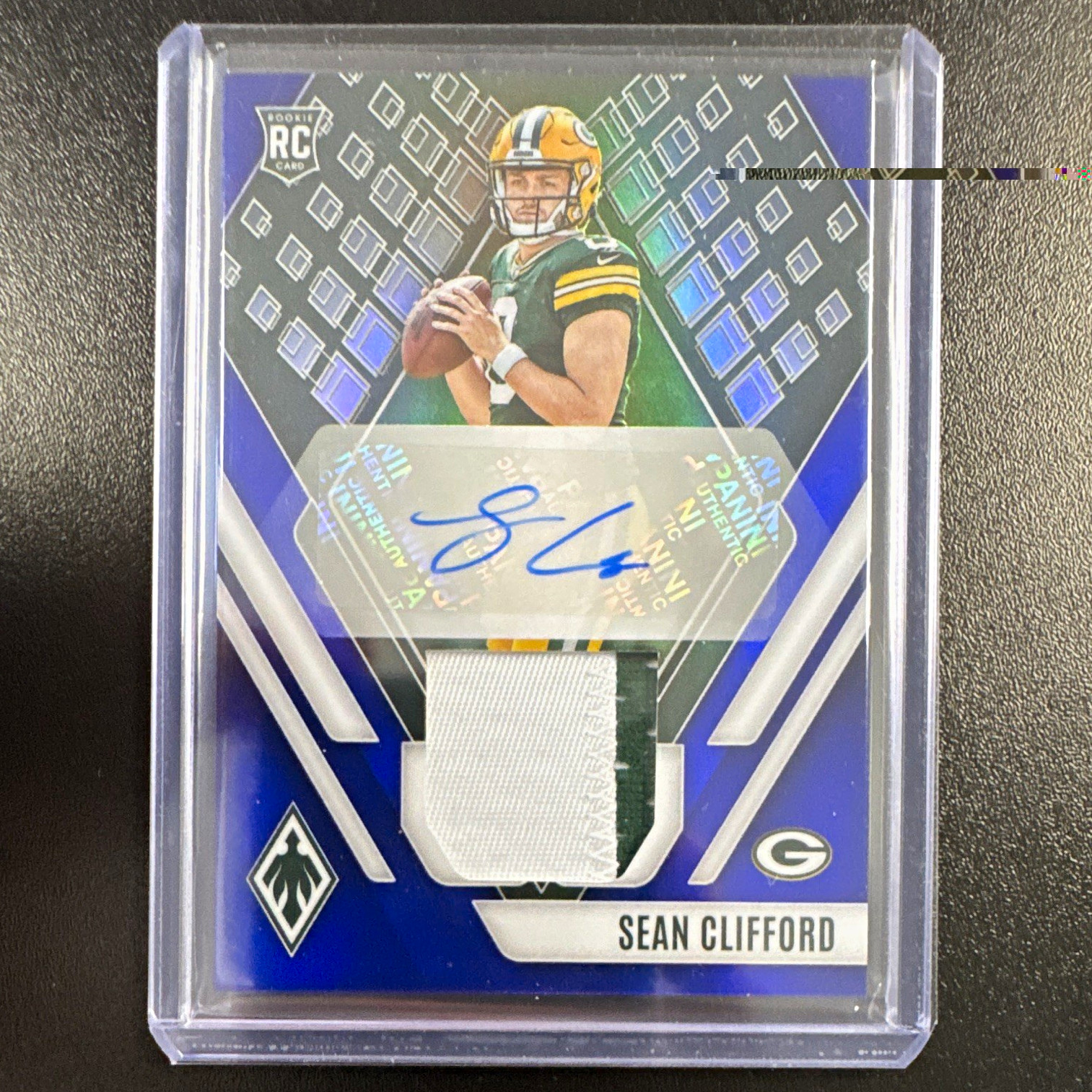 Sean Clifford Panini Phoenix Rps Rookie Auto Jersey #RAJSC Blue Prime