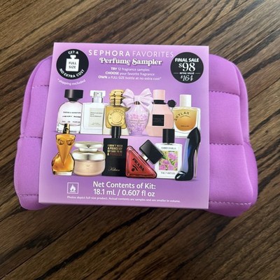 SEPHORA Favorites Perfume Sampler Set ~~NO CERTIFICATE~~12 samples Only