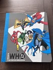 Vintage 1990 Who's Who In The DC Universe DC Comics Superman Empty Binder