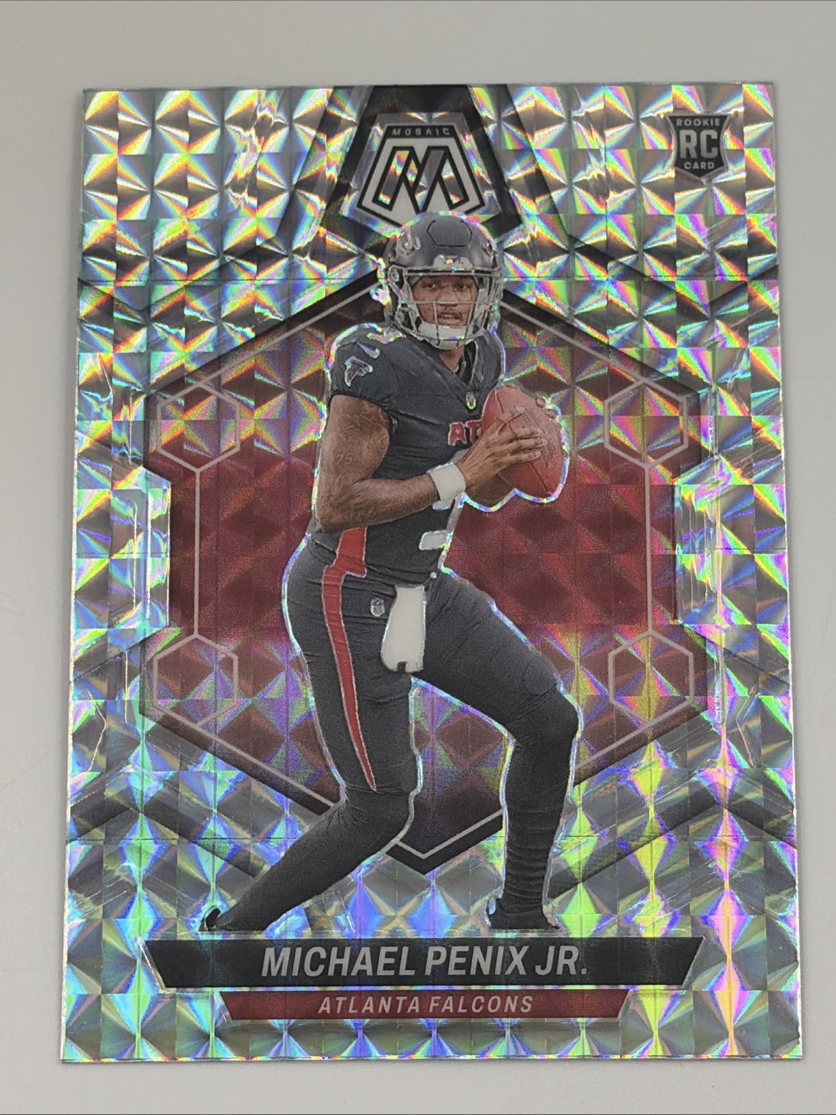 Michael Penix Panini Mosaic #308 Silver