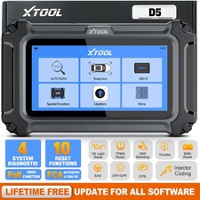 Xtool D5 Car Transmission Abs Srs Engine Diagnostic Tool 10 Services Free Update