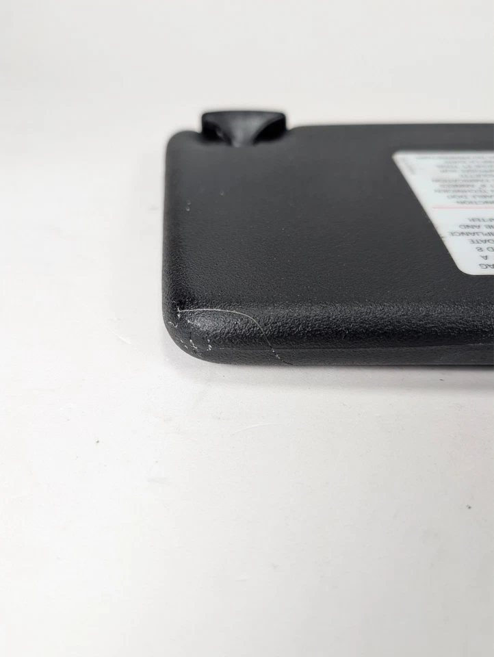 93-02 VW Cabrio Jetta Golf Left Black Sun Visors with Mounting Clip - 1Н0857551 - Image 4 of 4