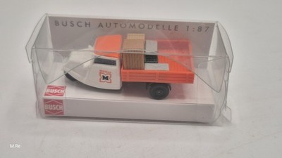 BUSCH 1:87 40603 Tempo Dreirad ''Drogeriemarkt Müller''