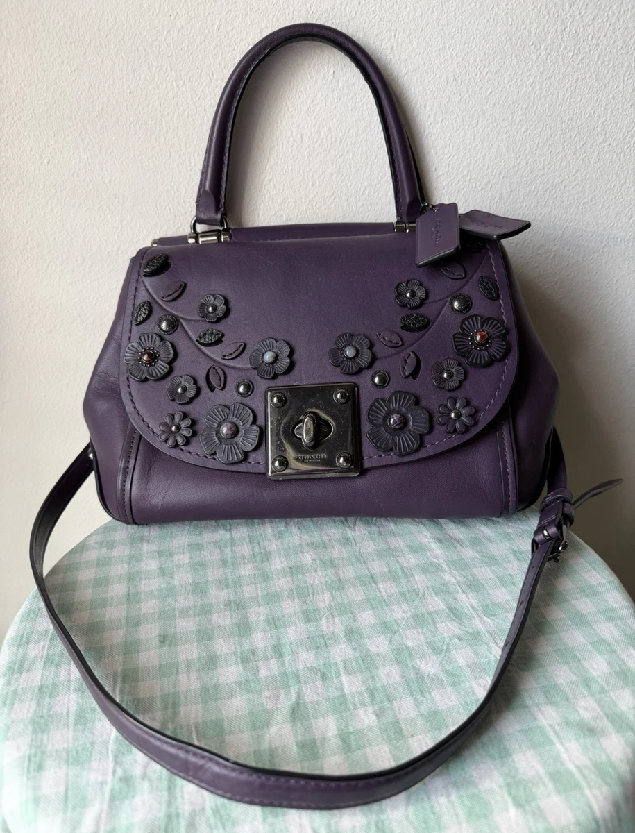 Coach Madison Satchel/Top Handle Bag Purple Bags & Handbags for