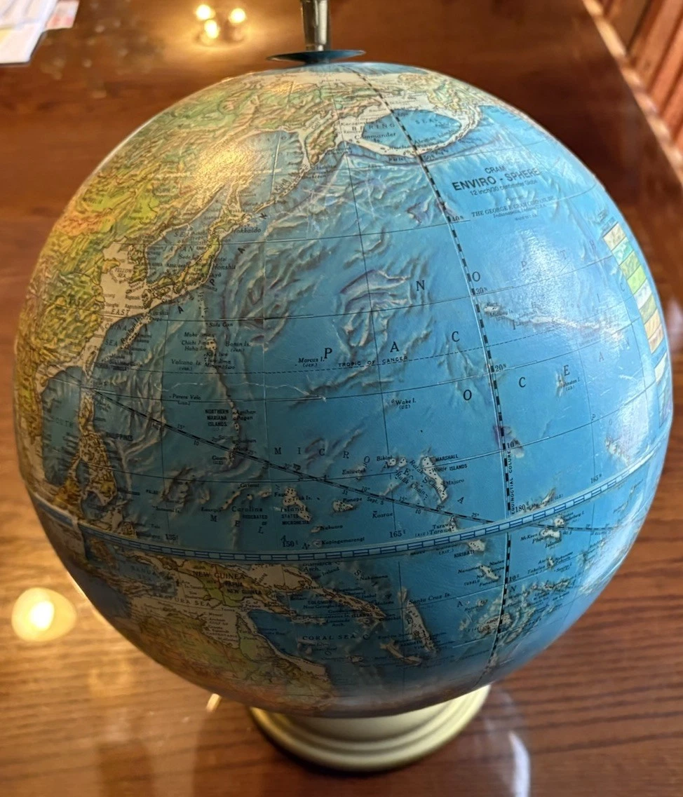 George F。 Cram Co 古董原创古董世界地球仪、天体地球仪| eBay