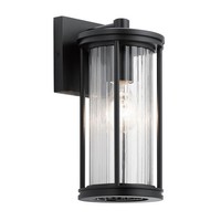 AußEnwandlampe Vintage Design IP44 29 Cm Hoch Schwarz Wand Leuchte AußEn HaustüR