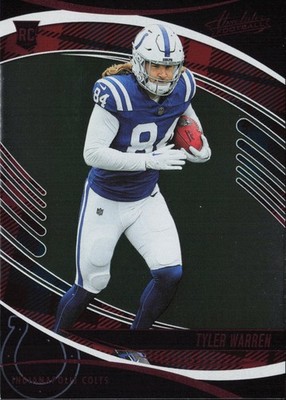 2025 Panini Absolute #195 Tyler Warren #/375