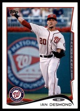 Ian Desmond 2014 Topps Nationals #WAS-6 Nationals MLB READ FREE SHIPPING