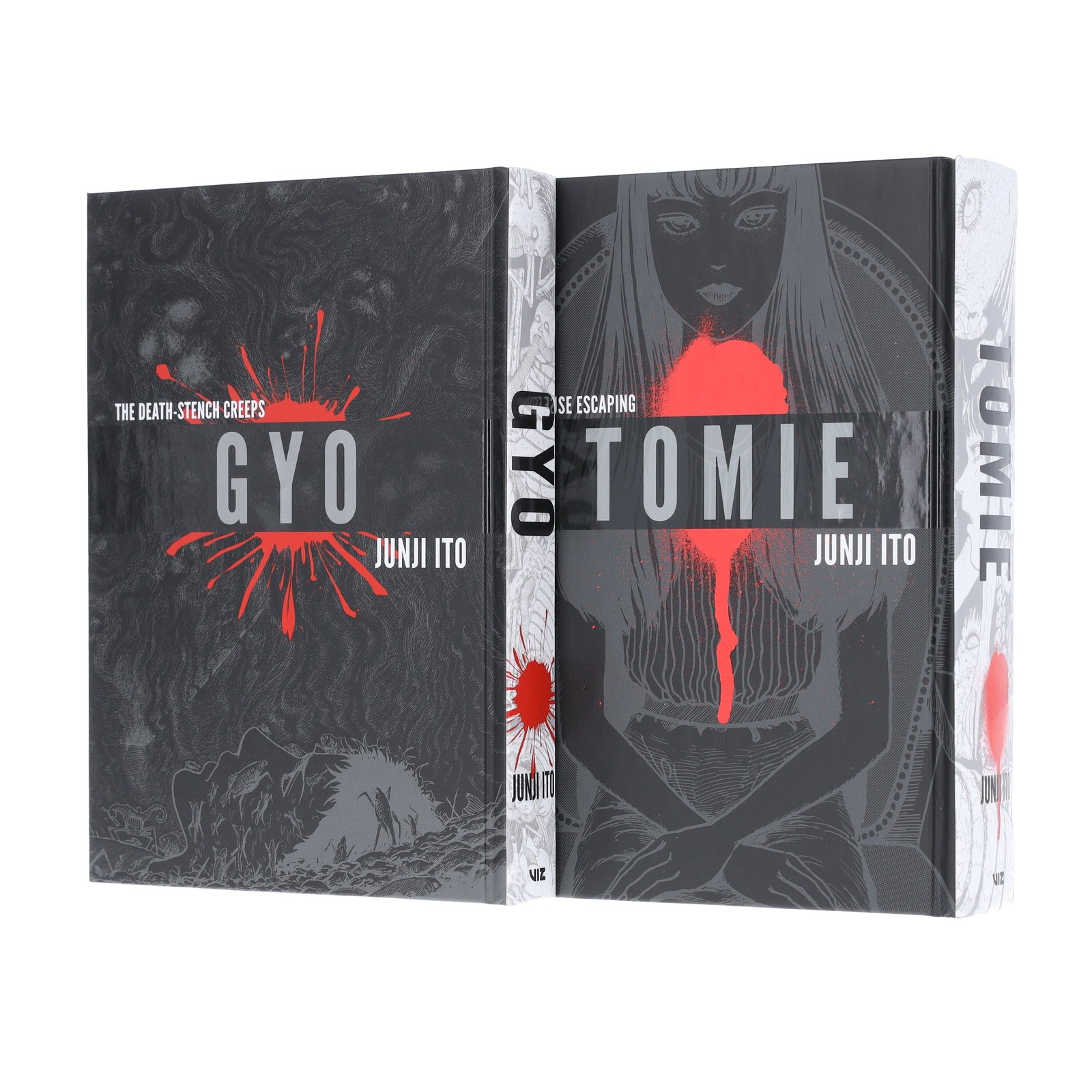 Junji Ito Collection (Gyo & Tomie) 2 Books Deluxe Edition Set - Manga - Hardback