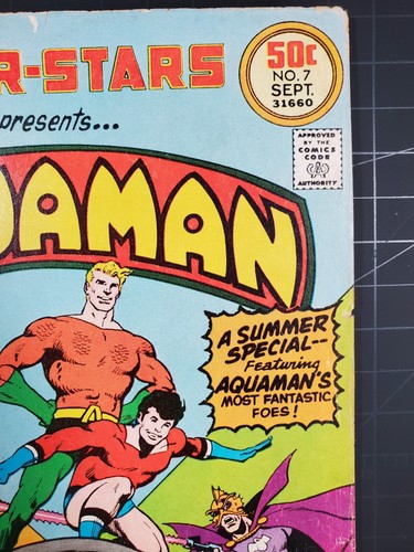 DC Comics DC Super-Stars Presents Aquaman #7 September 1976 - Bild 4 von 14