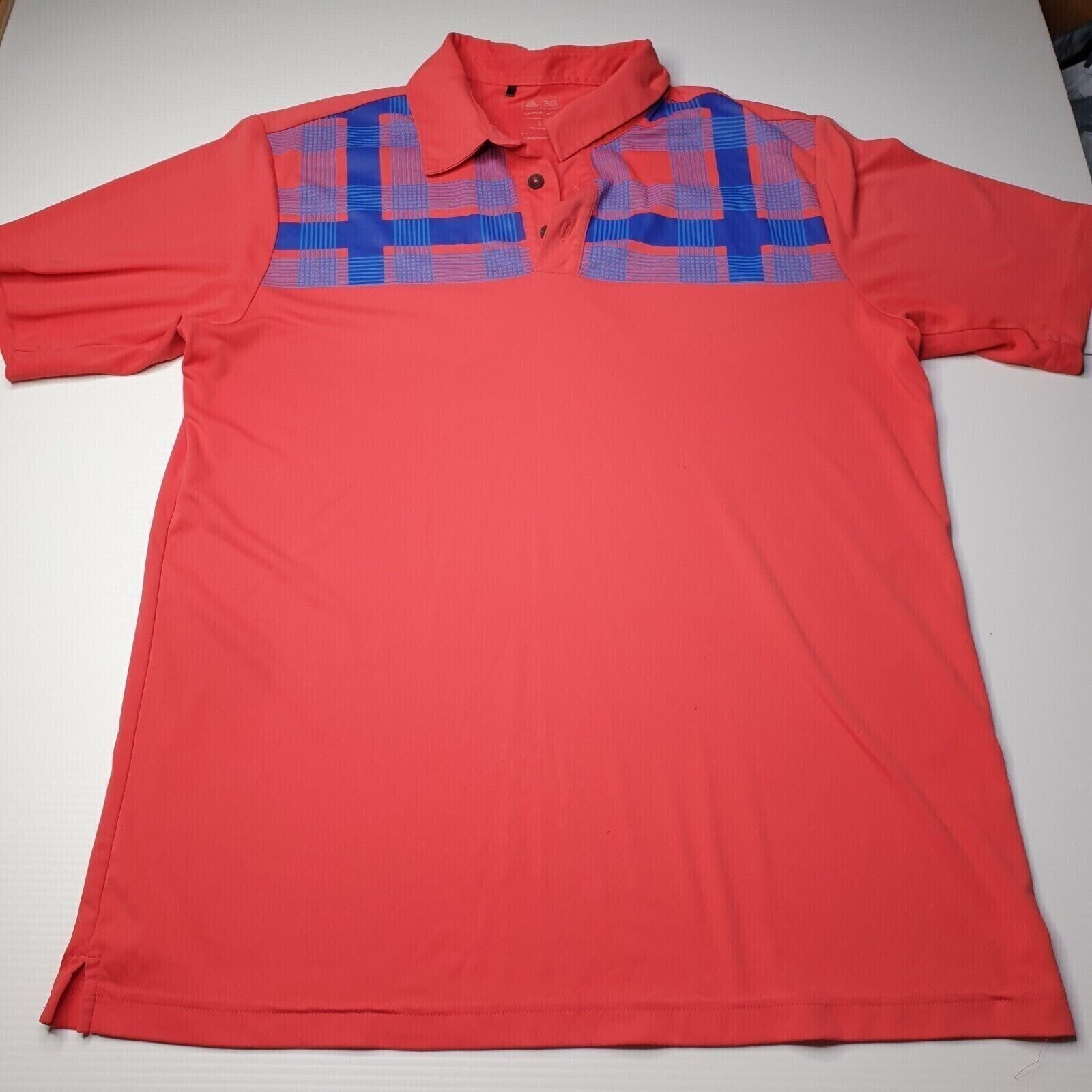 Adidas Climacool Golf Polo Shirt for Men Size L - Athletic Fit