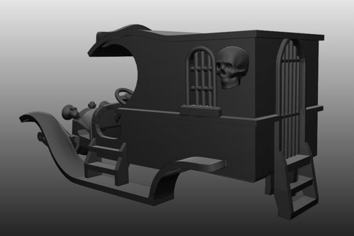 HWP Slot Cars "Tricker Treat" Custom 3D printed H.O. Scale T-Jet Body - Picture 15 of 15