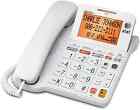 At&T Cl4940 Corded Phone Answering Machine Backlit Display Extra Large Buttons