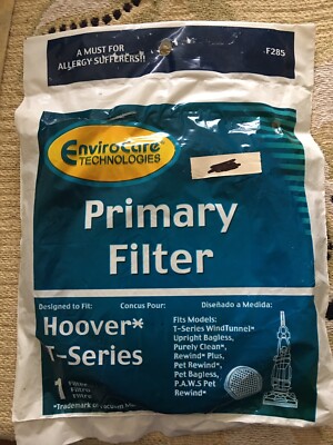 Enviro Care Hoover T Series Primary Vacuum Filter F285