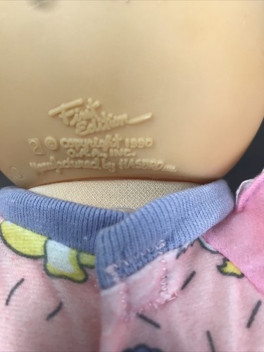 TOPPA CABBAGE VINTAGE PRIMA EDIZIONE bambini - neonati - gemelli - Foto 7 di 10
