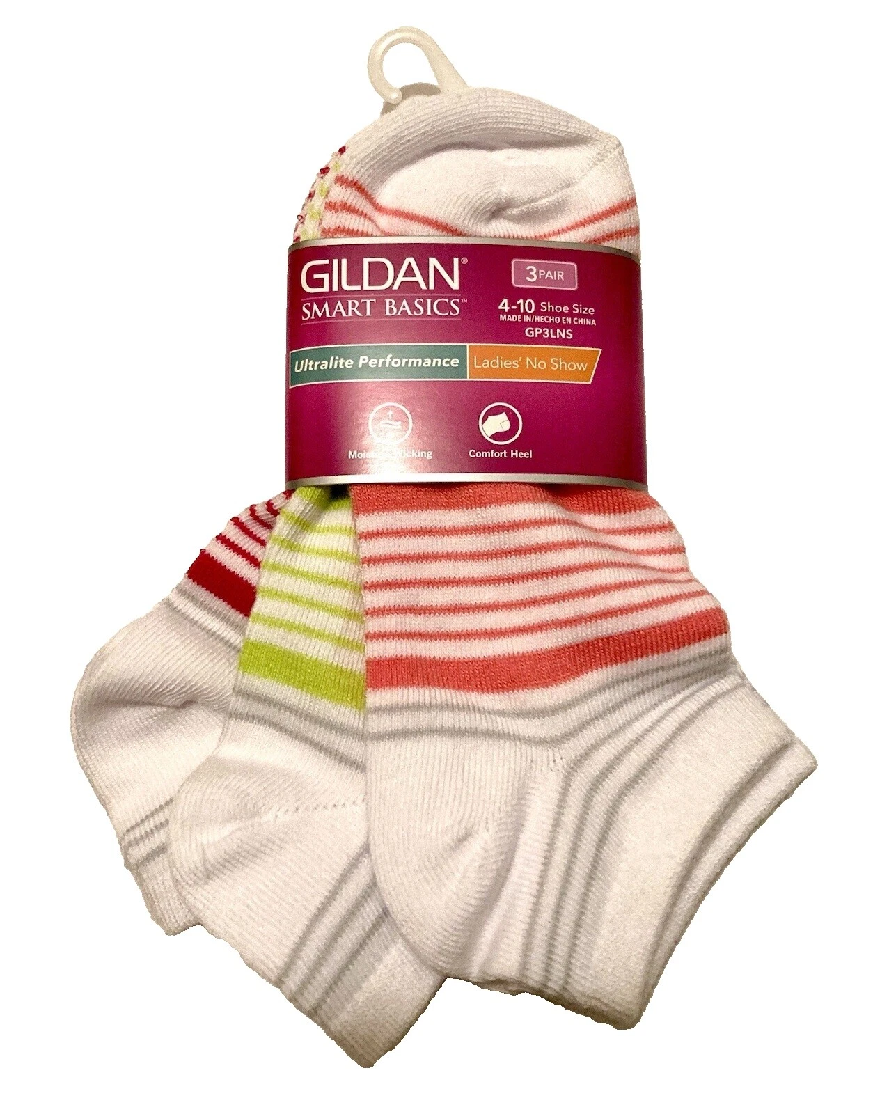 Meias Brancas Gildan para mulheres