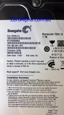 ST31000528AS, 9SL154-578, CC46, SU, 5VP5 Seagate Data Recovery Donor Hard Drive