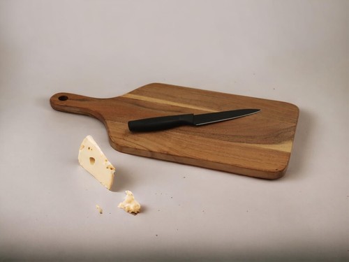 Tabla de cortar de madera artesanal, tabla de cortar, servir, plato multiusos - Imagen 5 de 12