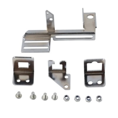 Throttle Cable Kickdown Bracket Kick Down for SBC BBC Holley Chrome