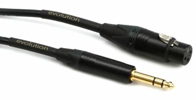 Pro Co Evolution Balanced 1/4 TRS Male to XLR Female 25 Foot
