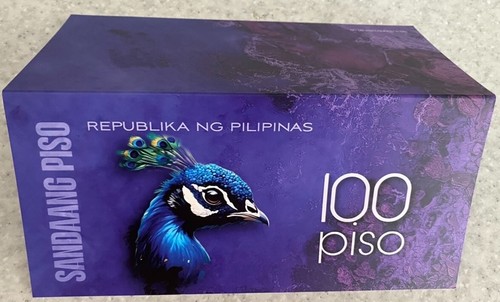 Philippines __ 100 Piso 2024 ( 2025 ) UNC P. W238 Polymer - in folder Lemberg Zp - Picture 2 of 2