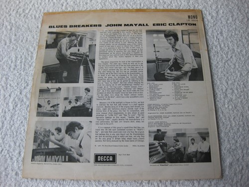 John Mayall With Eric Clapton – Blues Breakers LK 4804 ,LP Album, 1st UK MONO - Picture 3 of 13