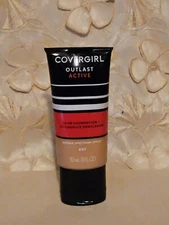 CoverGirl-Outlast-Active 24hr Foundation #857 GOLDEN TAN-1 OZ.-NEW! READ!