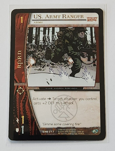 2006 VS SYSTEM US. ARMY RANGER ARMY HELLBOY | eBay