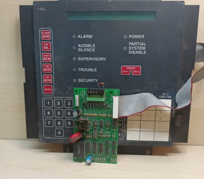Siemens Cerberus Pyrotronics MKB-3 Remote MXL Keyboard +  PS-5N7  board ( READ)