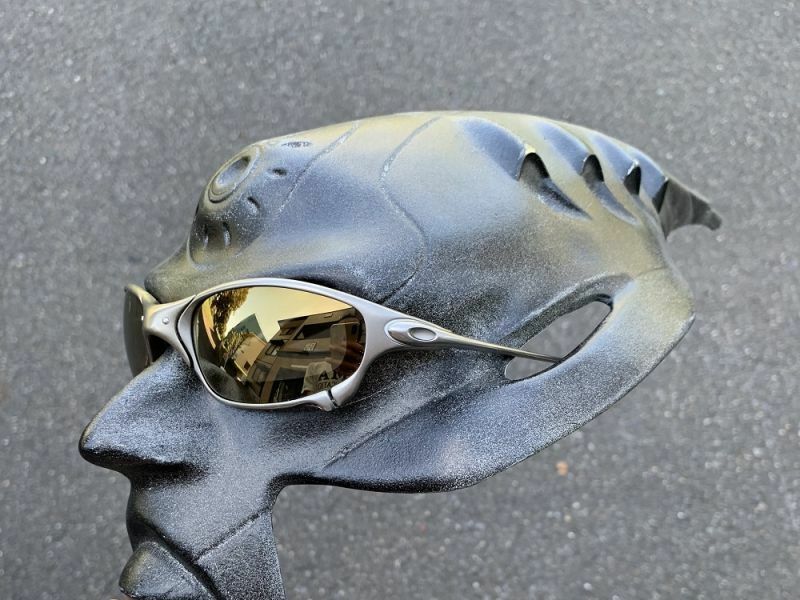 Oakley Juliet X Metal Titanium Gold Iridium Sunglasses