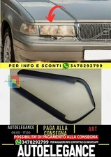 Scheinwerferblenden für VOLVO 960 S90 V90 94-98 Neu gestalteter ABS-Kunststoff,